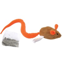 Coastal Turbo Tail Mouse Catnip Мышь с кошачьей мятой игрушка для кошек, хвост 20 см (88326)